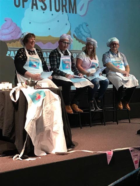 Carol Hannaford on stage photo